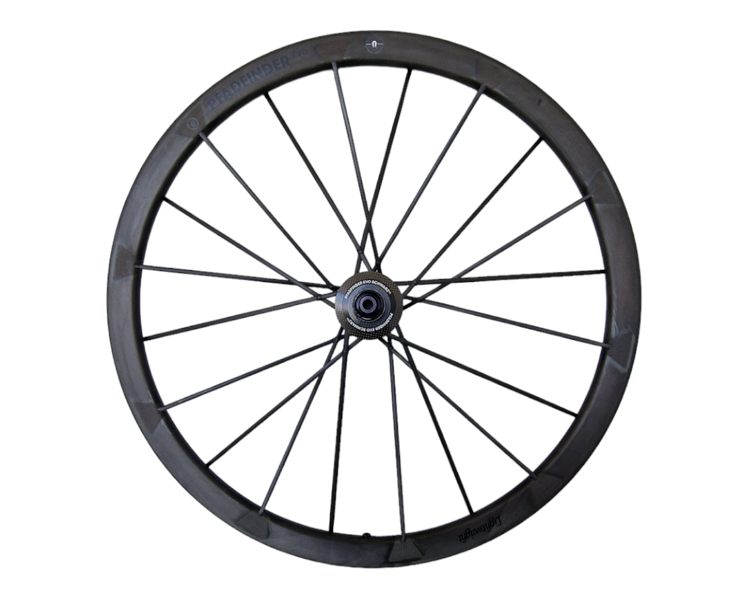 PFADFINDER EVO Schwarz ED Disc CPO Wheel-Set