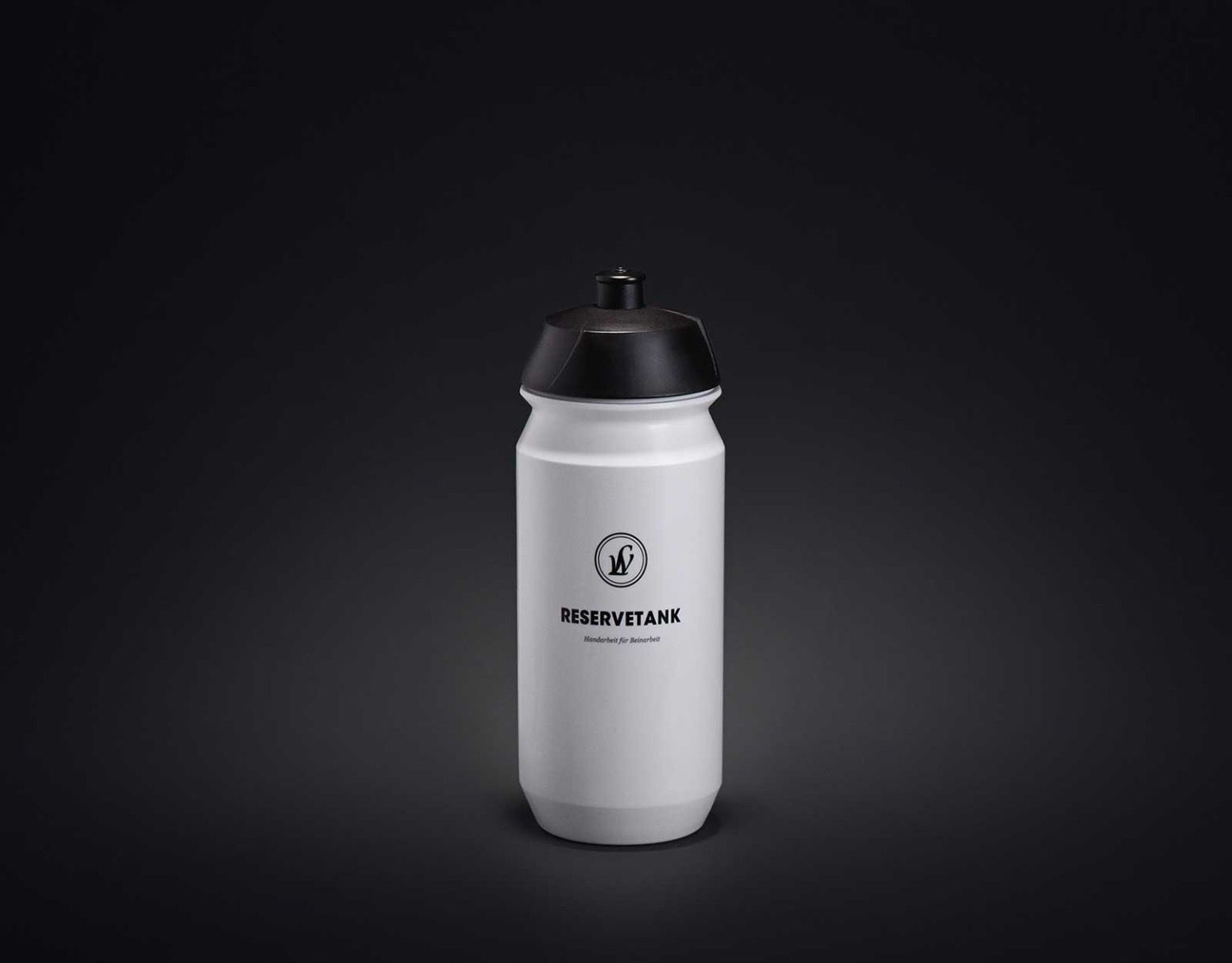 White Lightweight RESERVETANK 500ml Water Bottle 